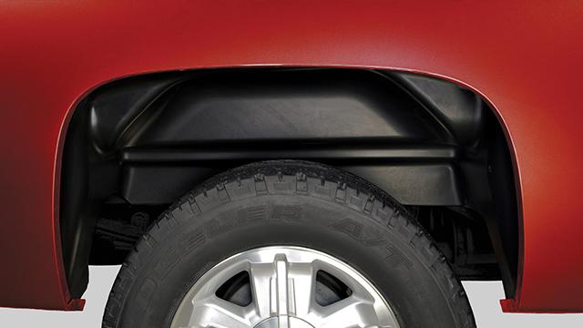 Ford F-150 Wheel Well Guards - Rear - Husky Liners - Black - `06-`14